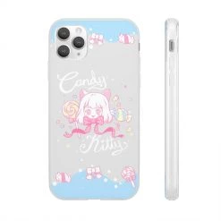 Printify Candy Kitty Phone Case (Blue) NEW
