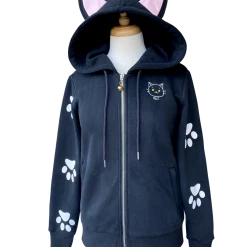 Peachiie Shop Ita Jackets Black Cat Ita Jacket