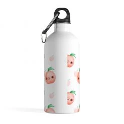 Printify I'm Just Peachiie Stainless Steel Water Bottle