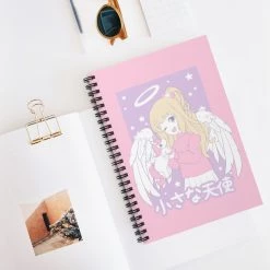 Printify NEW Mimi The Angel Spiral Notebook