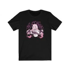 Printify Succubae T-Shirt (Black) By Fawnbomb Apparel