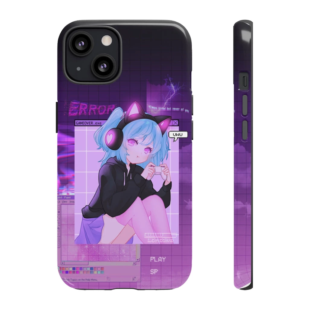 Printify Gigi The Gamer Girl Premium Phone Case Phone Cases 1 Printify Gigi The Gamer Girl Premium Phone Case Phone Cases