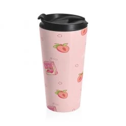 Printify Home & Living Just Peachy Travel Mug