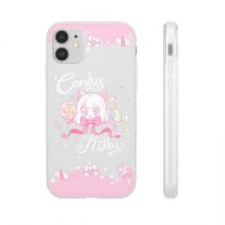 Printify Candy Kitty Phone Case (Pink)