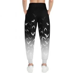 Printify White X Black Bat Sweatpants