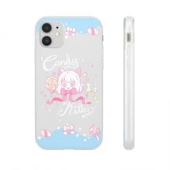 Printify Candy Kitty Phone Case (Blue) NEW