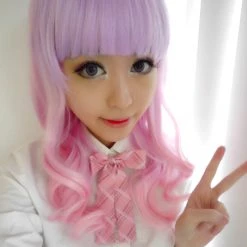 Cosplayc Candy Lavender Wig