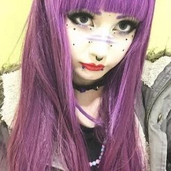 Cosplayc Grim Cherry Wig 75cm Heat Resistant NEW