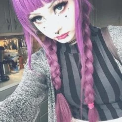 Cosplayc Grim Cherry Wig 75cm Heat Resistant NEW