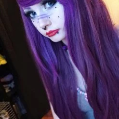 Cosplayc Grim Cherry Wig 75cm Heat Resistant NEW