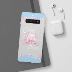 Printify Candy Kitty Phone Case (Blue) NEW
