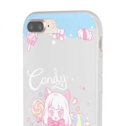 Printify Candy Kitty Phone Case (Blue) NEW