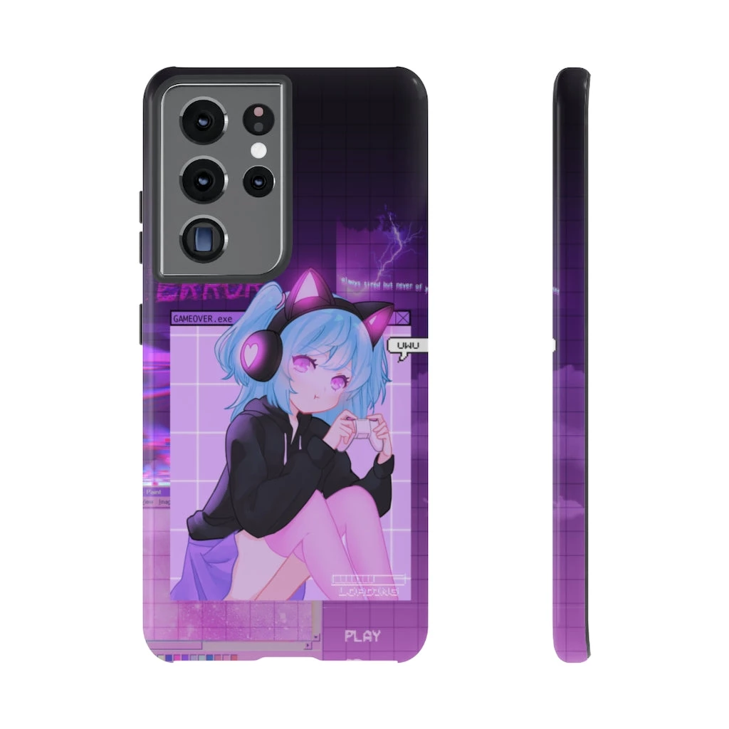 Printify Gigi The Gamer Girl Premium Phone Case Phone Cases 48 Printify Gigi The Gamer Girl Premium Phone Case Phone Cases