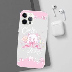 Printify Candy Kitty Phone Case (Pink)