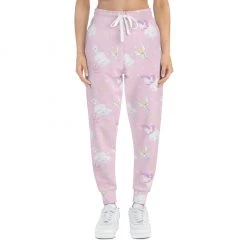 Printify NEW Mimi's Favourite Things Sweatpants (Pink) 11 Printify NEW Mimi's Favourite Things Sweatpants (Pink)