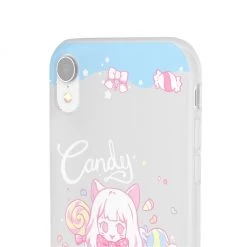 Printify Candy Kitty Phone Case (Blue) NEW