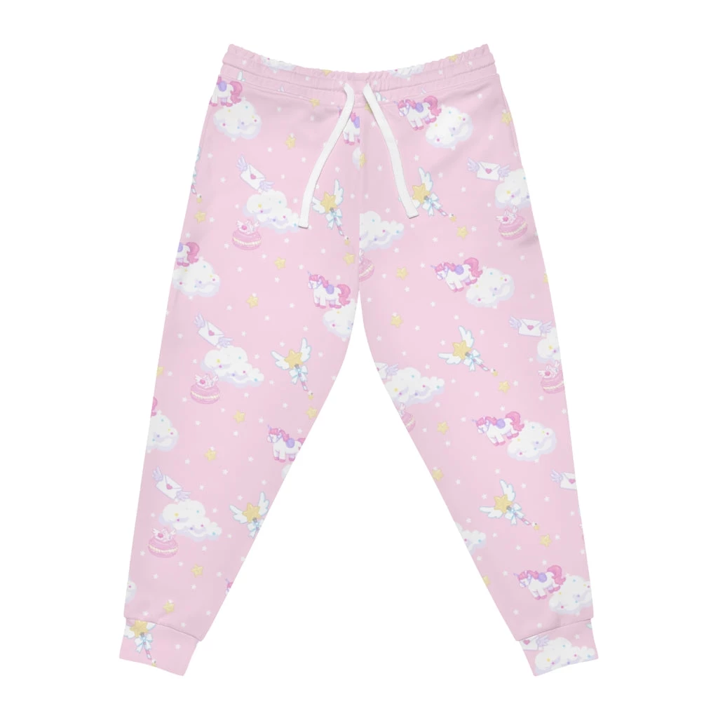 Printify NEW Mimi's Favourite Things Sweatpants (Pink) 1 Printify NEW Mimi's Favourite Things Sweatpants (Pink)