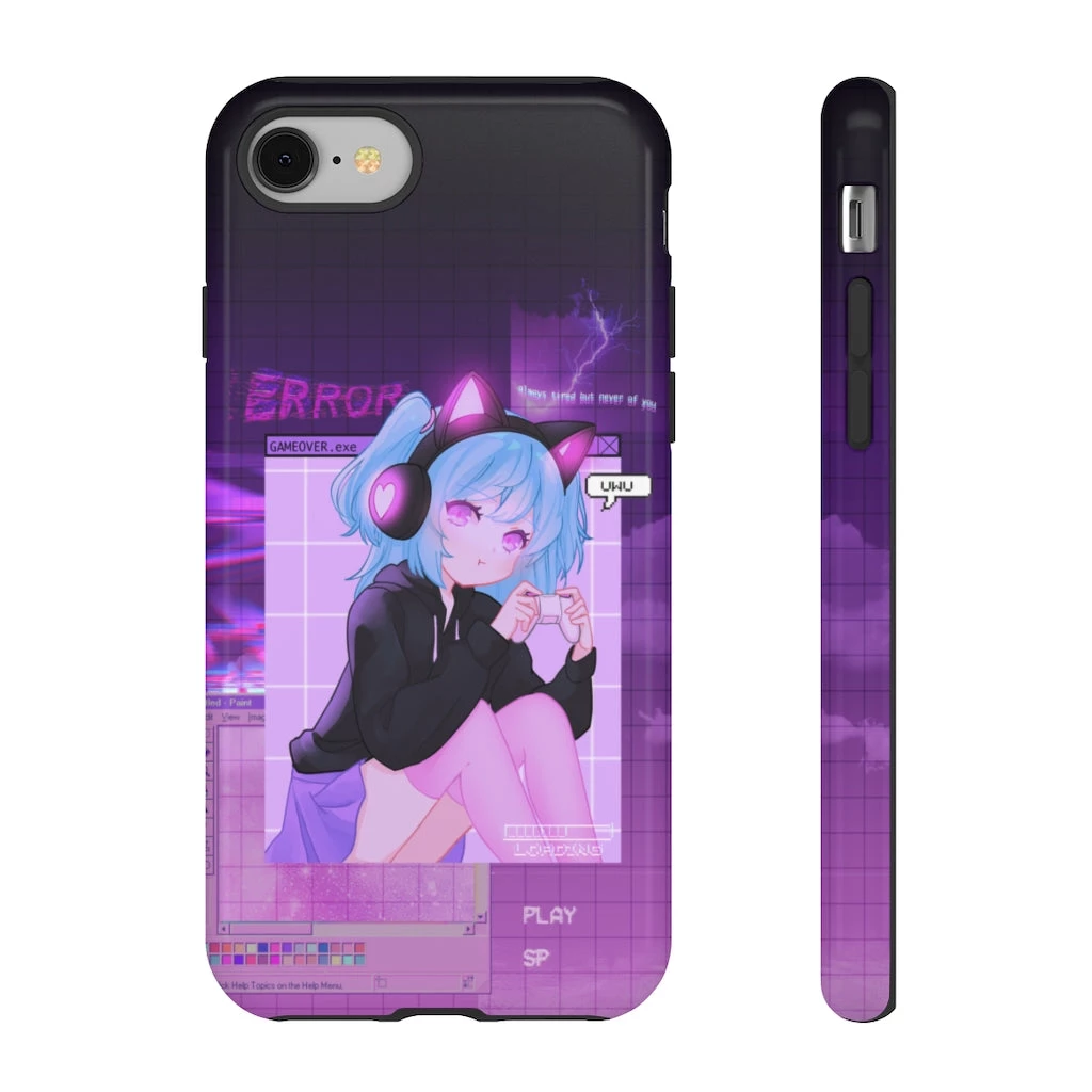 Printify Gigi The Gamer Girl Premium Phone Case Phone Cases 73 Printify Gigi The Gamer Girl Premium Phone Case Phone Cases