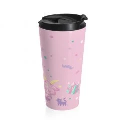 Printify Baby Baphomet Birthday Travel Mug