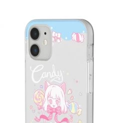 Printify Candy Kitty Phone Case (Blue) NEW