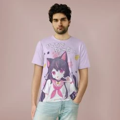 Printify Chie Tee (Lavender) NEW