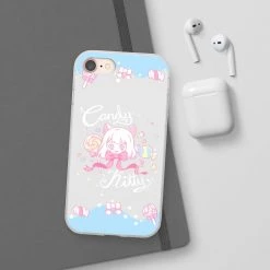 Printify Candy Kitty Phone Case (Blue) NEW