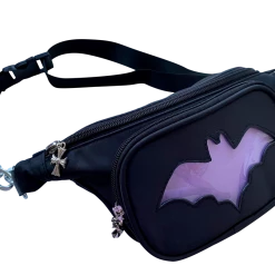 Peachiie Shop Pastel Goth Bat Ita Fanny Pack NEW