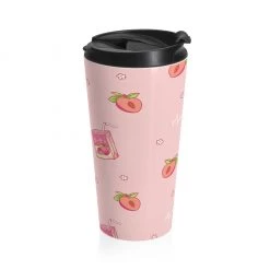 Printify Home & Living Just Peachy Travel Mug