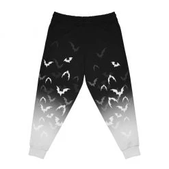 Printify White X Black Bat Sweatpants