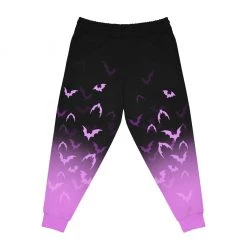 Printify NEW Pink X Black Bat Sweatpants