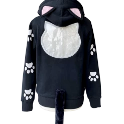 Peachiie Shop Ita Jackets Black Cat Ita Jacket