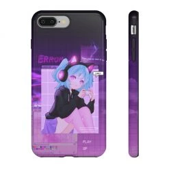 Printify Gigi The Gamer Girl Premium Phone Case Phone Cases 168 Printify Gigi The Gamer Girl Premium Phone Case Phone Cases