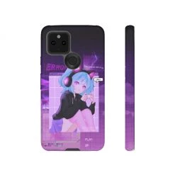 Printify Gigi The Gamer Girl Premium Phone Case Phone Cases 172 Printify Gigi The Gamer Girl Premium Phone Case Phone Cases