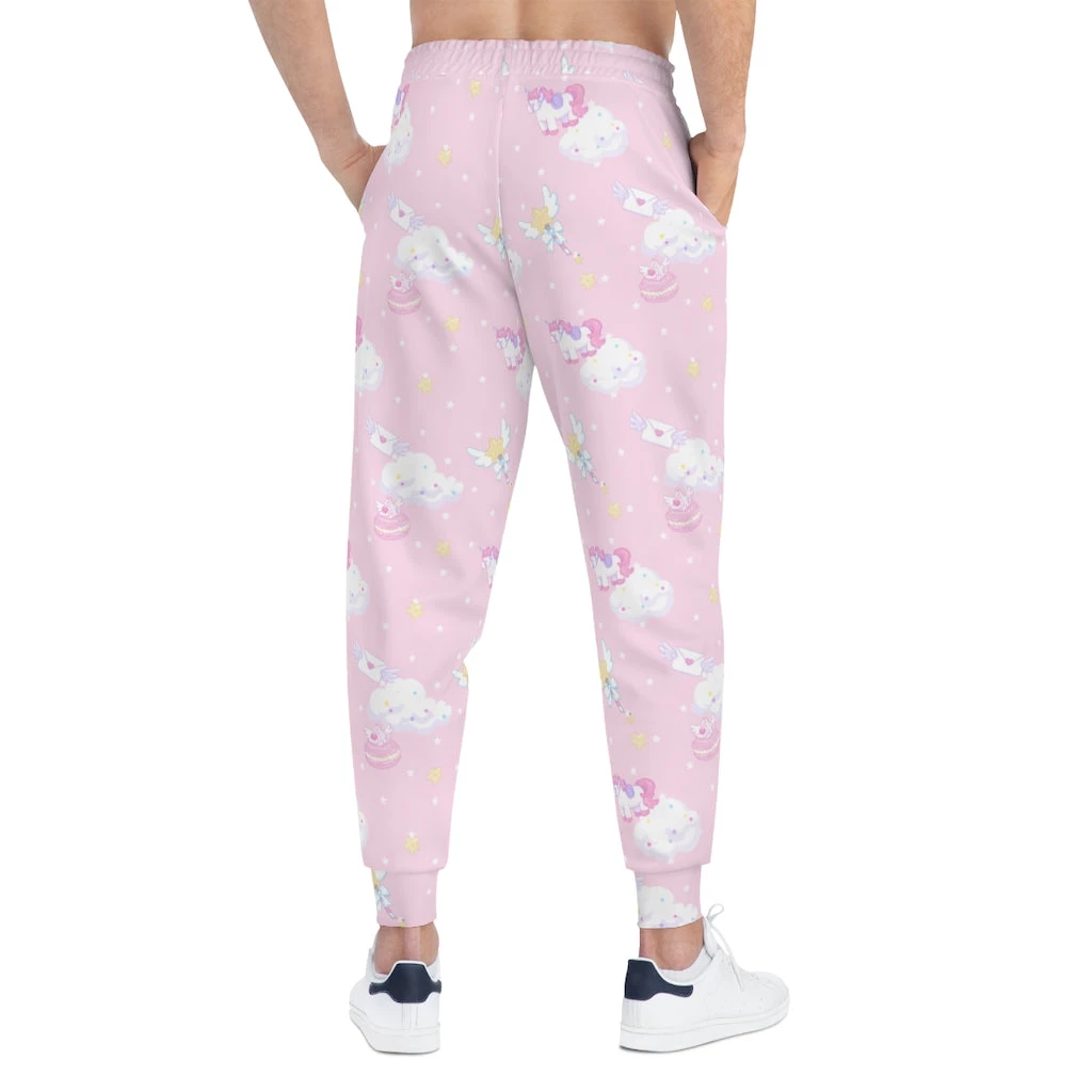 Printify NEW Mimi's Favourite Things Sweatpants (Pink) 4 Printify NEW Mimi's Favourite Things Sweatpants (Pink)
