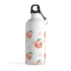 Printify I'm Just Peachiie Stainless Steel Water Bottle