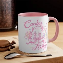 Printify Candy Kitty Mug NEW