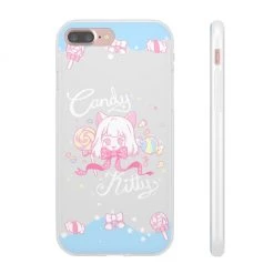 Printify Candy Kitty Phone Case (Blue) NEW