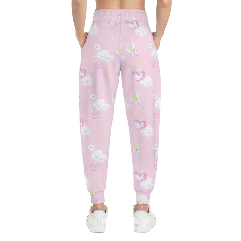 Printify NEW Mimi's Favourite Things Sweatpants (Pink) 7 Printify NEW Mimi's Favourite Things Sweatpants (Pink)