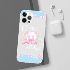 Printify Candy Kitty Phone Case (Blue) NEW