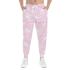 Printify NEW Mimi's Favourite Things Sweatpants (Pink) 9 Printify NEW Mimi's Favourite Things Sweatpants (Pink)