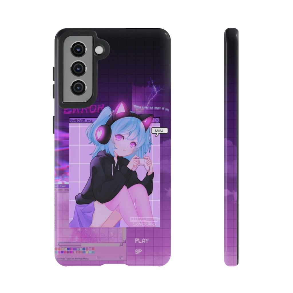 Printify Gigi The Gamer Girl Premium Phone Case Phone Cases 41 Printify Gigi The Gamer Girl Premium Phone Case Phone Cases