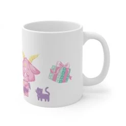 Printify Baby Baphomet's Birthday Ceramic Mug