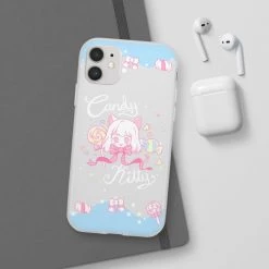 Printify Candy Kitty Phone Case (Blue) NEW