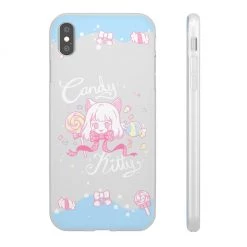 Printify Candy Kitty Phone Case (Blue) NEW