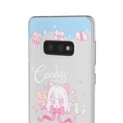 Printify Candy Kitty Phone Case (Blue) NEW