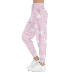 Printify NEW Mimi's Favourite Things Sweatpants (Pink) 12 Printify NEW Mimi's Favourite Things Sweatpants (Pink)