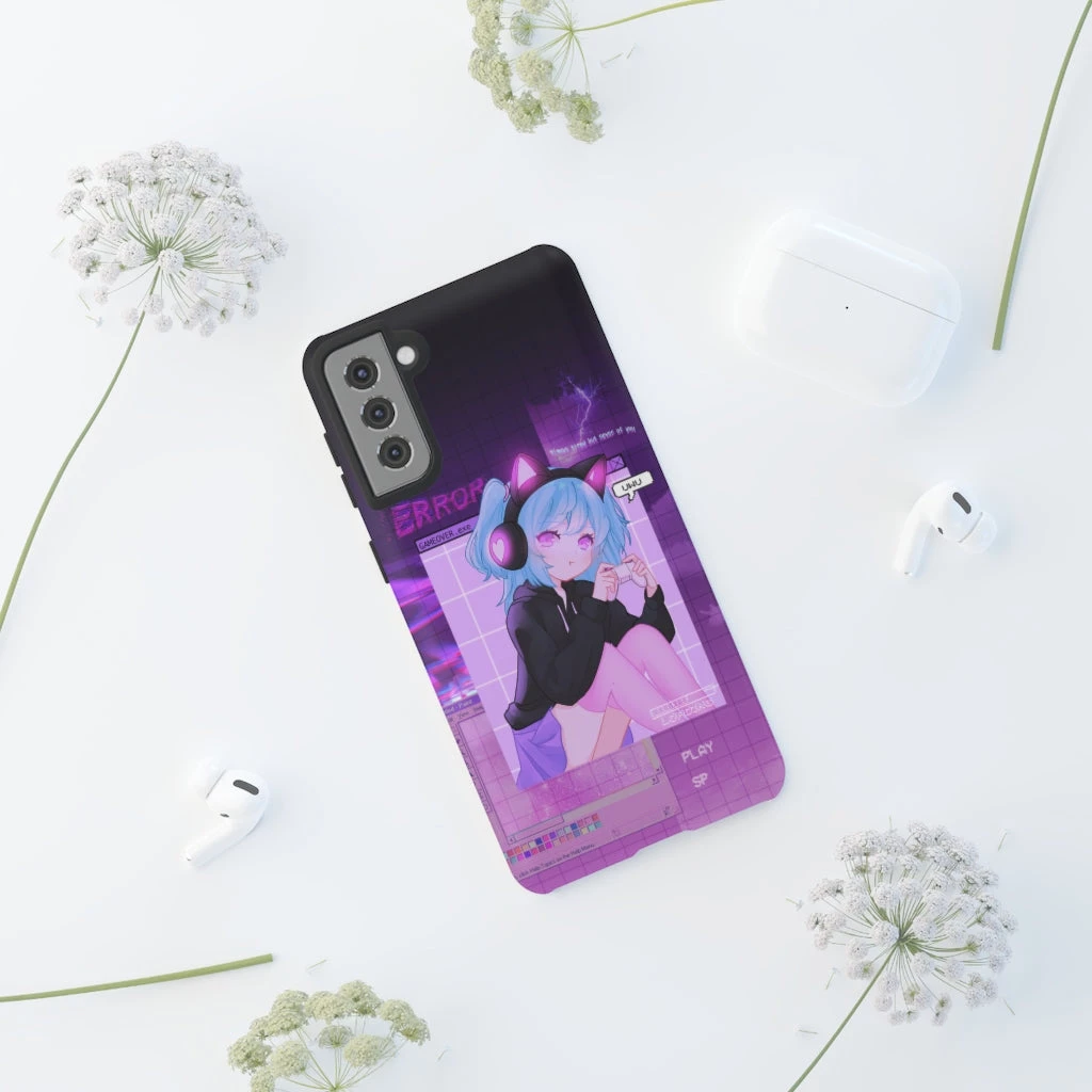 Printify Gigi The Gamer Girl Premium Phone Case Phone Cases 47 Printify Gigi The Gamer Girl Premium Phone Case Phone Cases