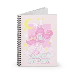 Printify Sweet Dream Lined Spiral Notebook