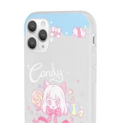 Printify Candy Kitty Phone Case (Blue) NEW