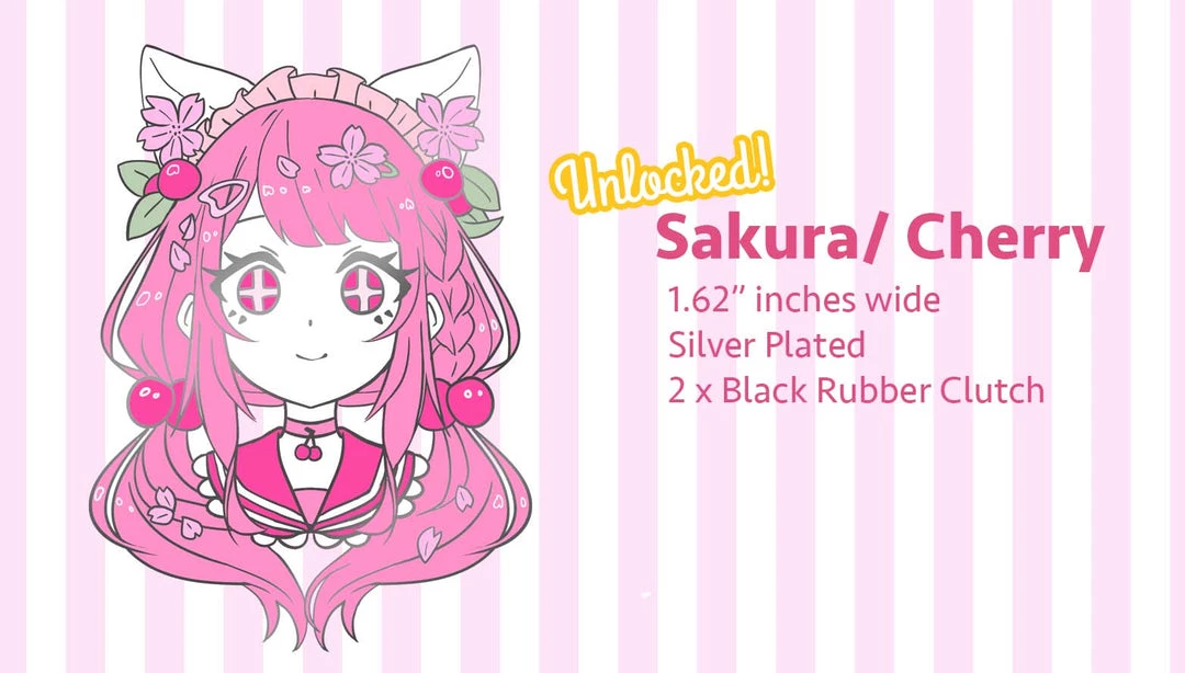 Peachiieshop NEW Fruity Cutie Hard Enamel Pins 17 Peachiieshop NEW Fruity Cutie Hard Enamel Pins